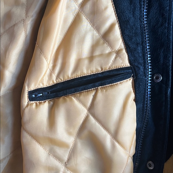 EUC Vintage Pittsburgh Steelers Suede Bomber Jacket - Picture 13 of 16